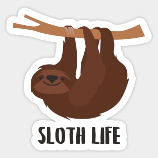 Sloth Life Sticker